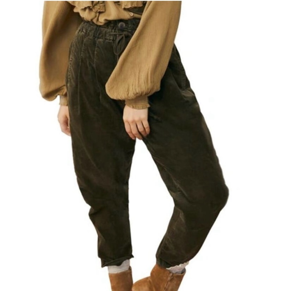 Free People Women's Brown Corduroy Jeans